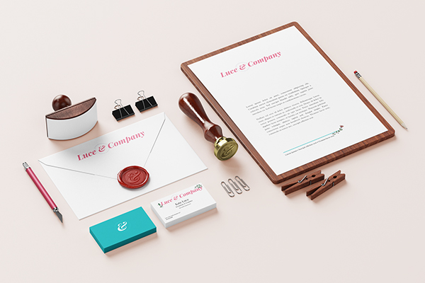 Luce & Company stationary