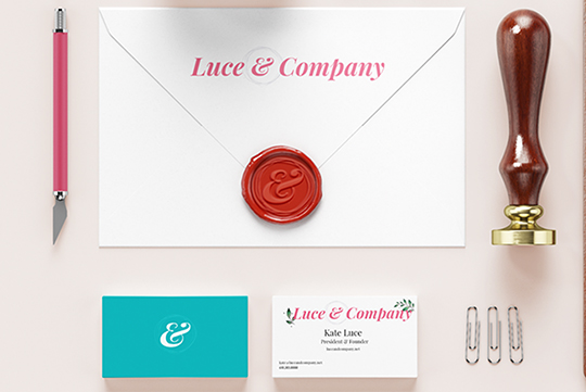 Luce & Company business cards